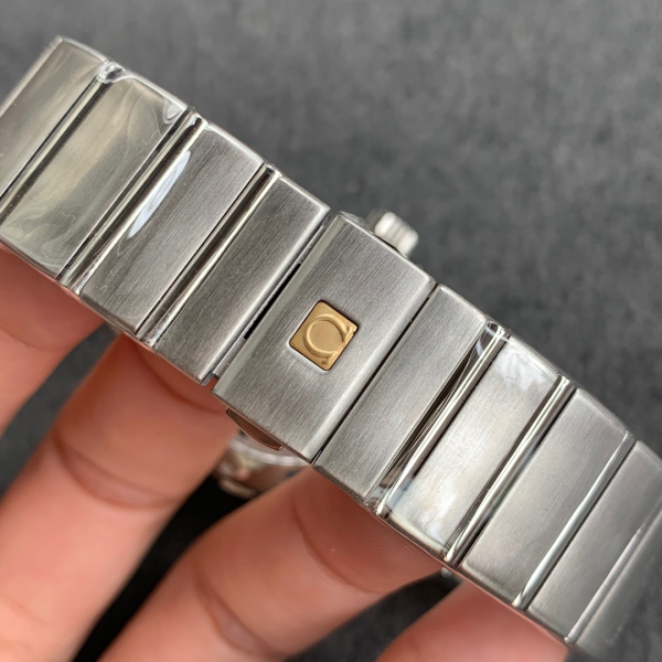 VS Factory Omega Constellation 38mm Black Sunburst Dial Steel Bezel Stainless Steel Bracelet (123.10.38.21.01.001) 1:1 Super Clone – DD8500 Movement