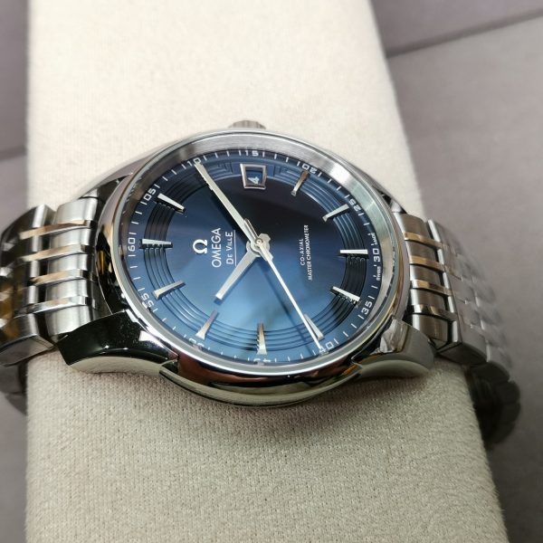 VS Factory Omega De Ville Hour Vision 41mm Blue Dial (431.33.41.21.03.001) 1:1 Super Clone – DD8500 Movement