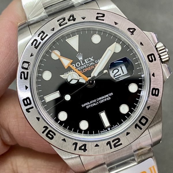 VS Factory Rolex Explorer II 42mm Black Dial (226570) 1:1 Super Clone – DD3285 Movement