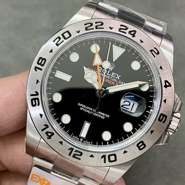 VS Factory Rolex Explorer II 42mm Black Dial (226570) 1:1 Super Clone – DD3285 Movement