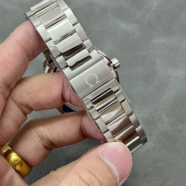 VS Factory Omega Seamaster Aqua Terra 150M 41.5mm Black Wave Dial 18K Rose Gold Hands Stainless Steel Bracelet (231.10.42.21.01.006) 1:1 Super Clone – DD8500 Movement