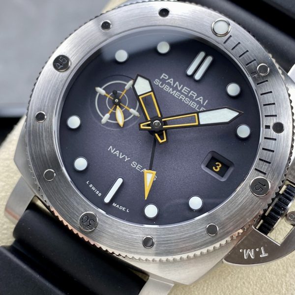 VS Factory Panerai Submersible “Navy SEALs” 44mm PAM01323 1:1 Super Clone – Custom Dandong P.900 Movement