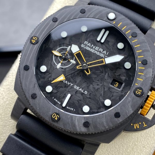 VS Factory Panerai Submersible “Navy SEALs” Carbotech 44mm PAM01324 1:1 Super Clone – DDP.900 Movement