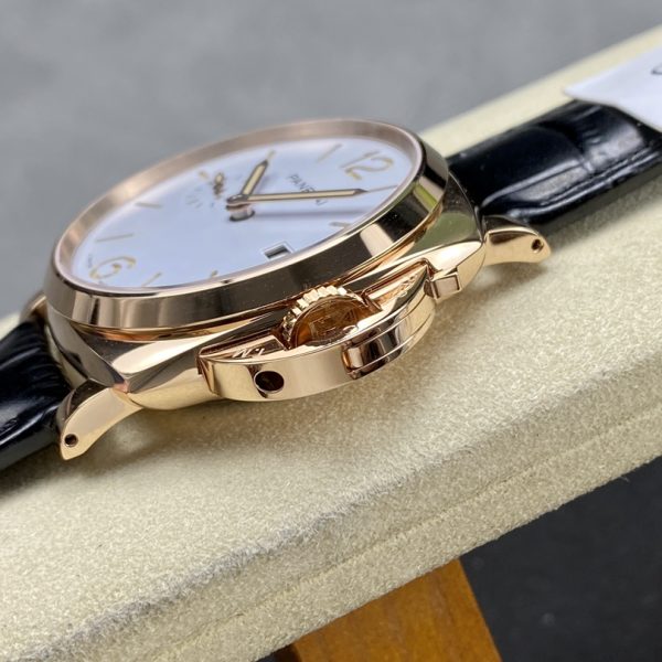VS Factory Panerai Luminor Due 42mm White Dial Rose Gold Plated Smooth Bezel (PAM01336) 1:1 Super Clone – DDP.900 Movement