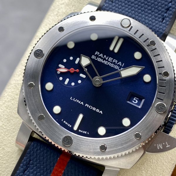 VS Factory Panerai Submersible QuarantaQuattro Luna Rossa 44mm PAM01391 1:1 Super Clone – DDP.900 Movement