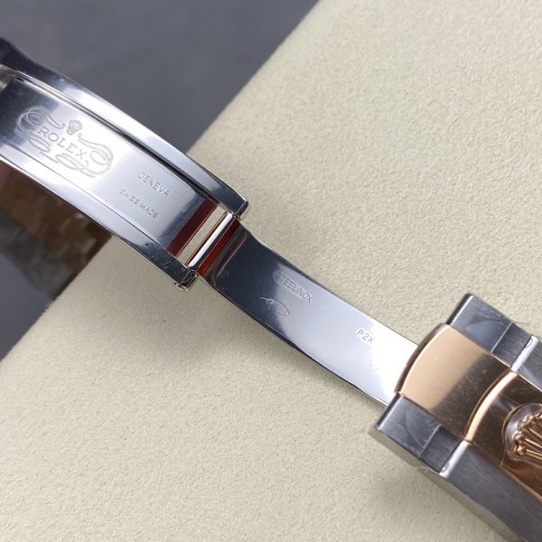 VS Factory Rolex Datejust 36mm Slate Grey Fluted Motif Dial Fluted Bezel Two-Tone Rose Gold Jubilee Bracelet (126231) 1:1 Super Clone – DD3235 Movement