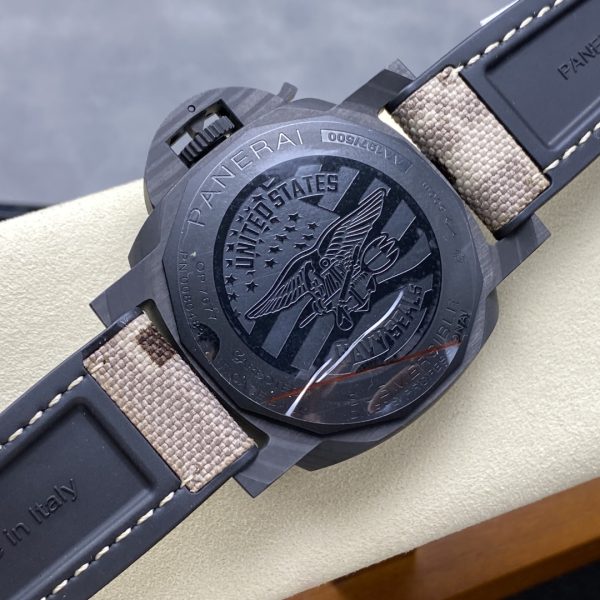 VS Factory Panerai Submersible GMT Navy SEALs Carbotech 44mm PAM01513 1:1 Super Clone – DDP.900/GMT Movement