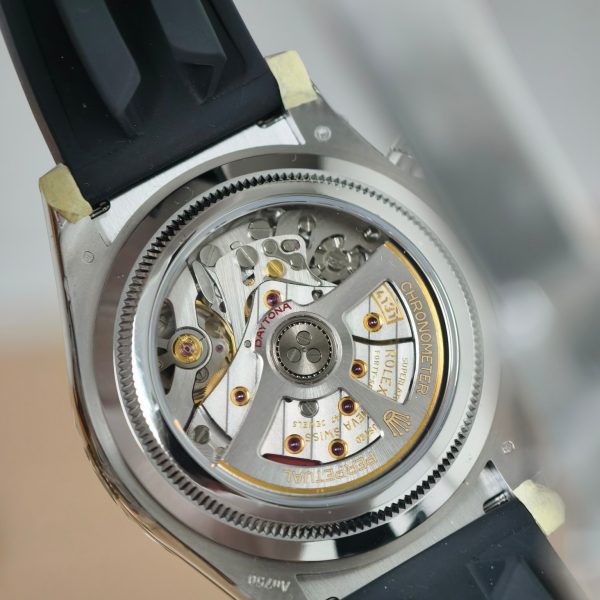 VS Factory Rolex Daytona 40mm White Gold Meteorite Dial Rubber Strap (126519LN) 1:1 Super Clone – DD4131 Movement