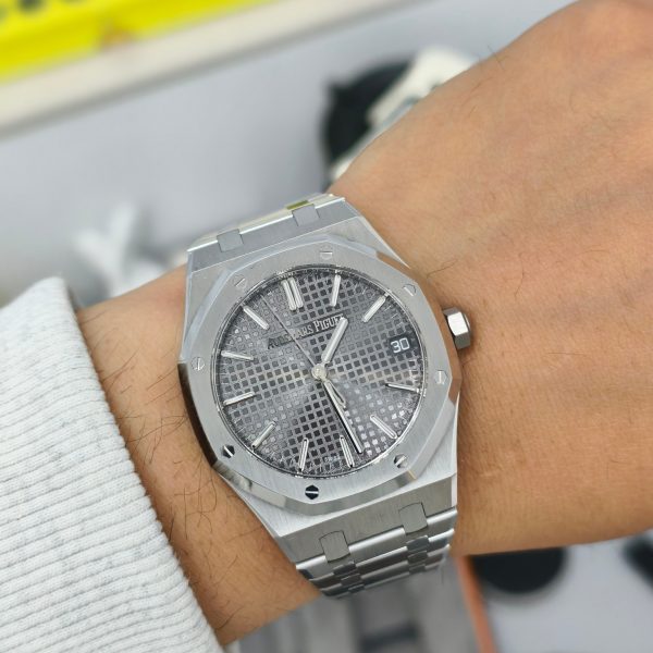 VS Factory Audemars Piguet Royal Oak 41mm Grey Dial (15510ST) 1:1 Super Clone – DD4302 Movementt
