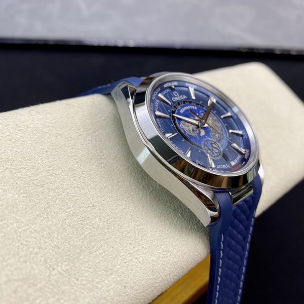 VS Factory Omega Seamaster Aqua Terra Worldtimer 43mm Blue Dial (220.12.43.22.03.001) 1:1 Super Clone – DD8938 Movement