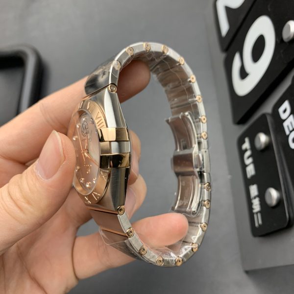 VS Factory Omega Constellation 38mm Two-Tone Rose Gold Diamond Dial (123.20.38.21.52.001) 1:1 Super Clone – DD8500 Movement