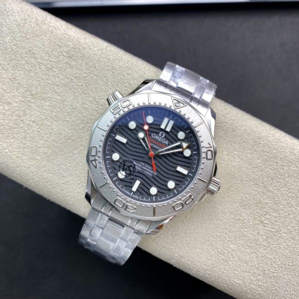 VS Factory Omega Seamaster Diver 300M “Nekton Edition” 42mm Black Wave Dial Titanium Bezel Stainless Steel Bracelet (210.30.42.20.01.002) 1:1 Super Clone – DD8806 Movement