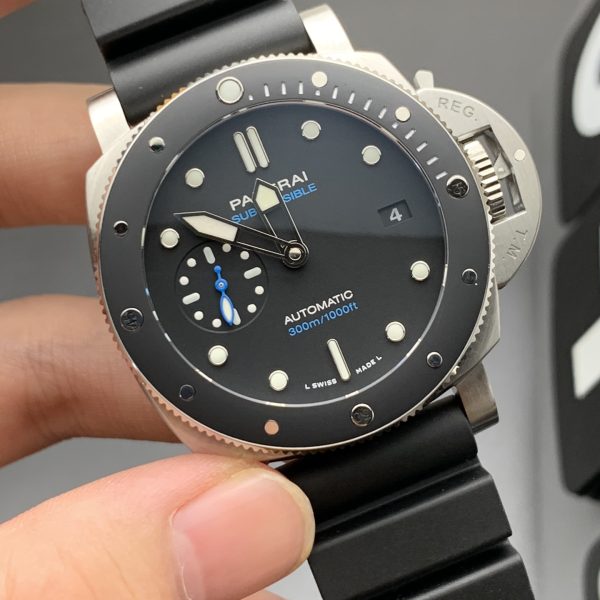 VS Factory Panerai Submersible 42mm Black Ceramic Bezel PAM00683 1:1 Super Clone – DDP.900 Movement