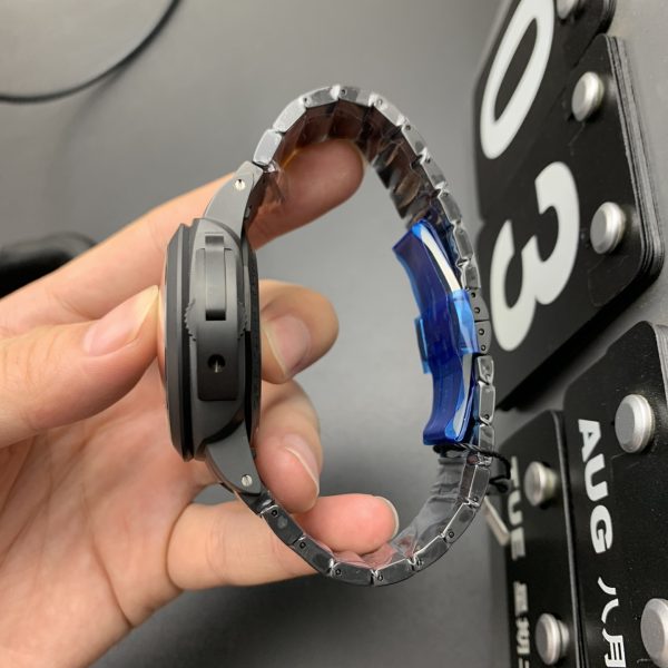 VS Factory Panerai Luminor 1950 “Tuttonero” GMT 44mm PAM00438 1:1 Super Clone – DDP.9001/B Movement