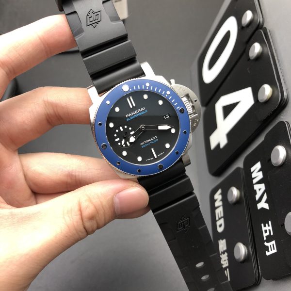 VS Factory Panerai Submersible “Azzurro” 42mm PAM01209 1:1 Super Clone – DDP.900 Movement