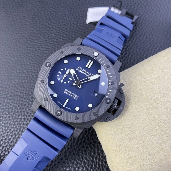 VS Factory Panerai Submersible Carbotech 44mm Blue Dial (PAM01232) 1:1 Super Clone – DDP.9000 Movement