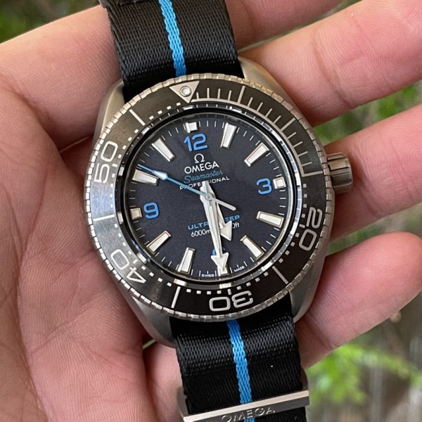 VS Factory Omega Seamaster Ultra Deep 45.5mm Titanium Black Dial (215.92.46.21.01.001) 1:1 Super Clone – DD8912 Movement