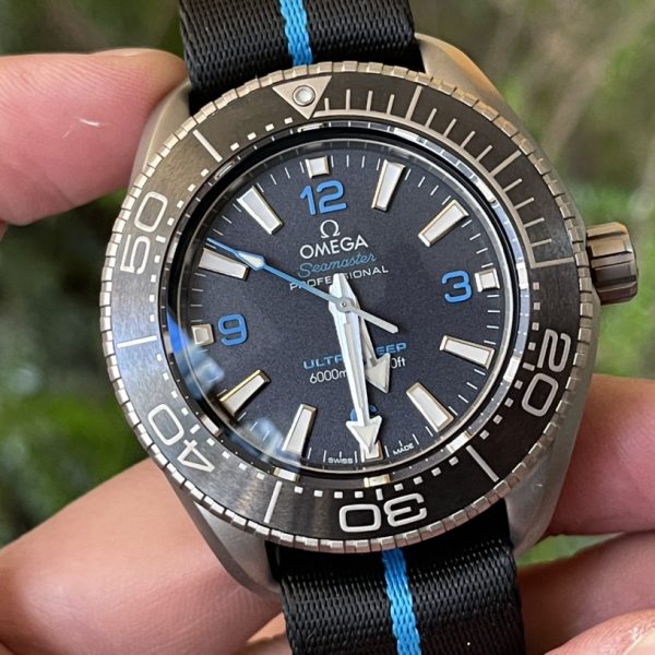 VS Factory Omega Seamaster Ultra Deep 45.5mm Titanium Black Dial (215.92.46.21.01.001) 1:1 Super Clone – DD8912 Movement