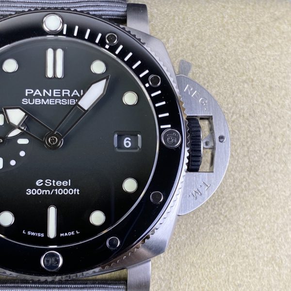 VS Factory Panerai Submersible QuarantaQuattro 44mm Grigio Roccia (PAM01288) 1:1 Super Clone – DDP.900 Movement