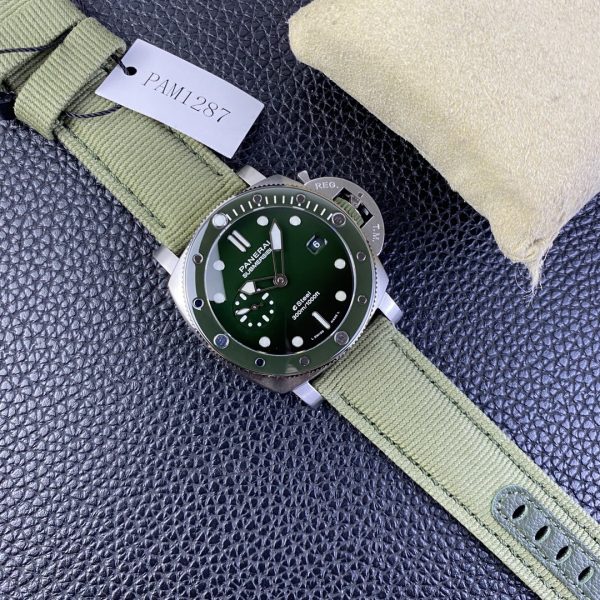 VS Factory Panerai Submersible QuarantaQuattro 44mm Gradient Green Dial (PAM01287) 1:1 Super Clone – DDP.900 Movement