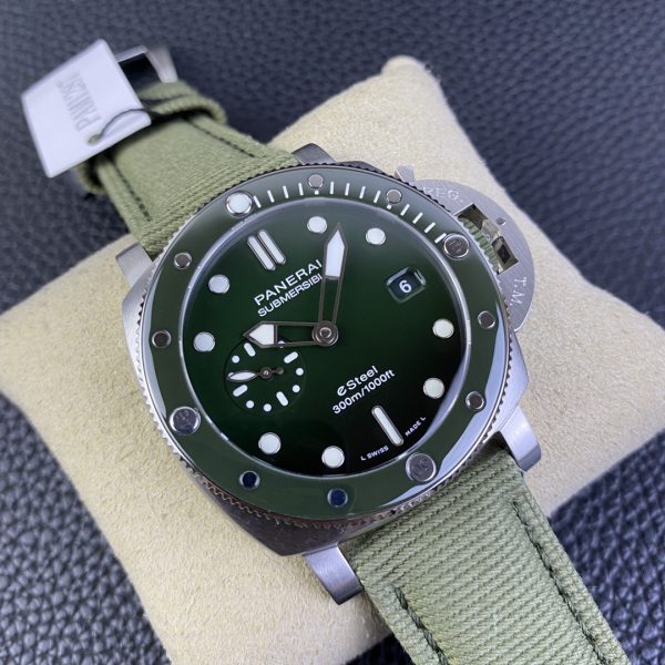 VS Factory Panerai Submersible QuarantaQuattro 44mm Gradient Green Dial (PAM01287) 1:1 Super Clone – DDP.900 Movement