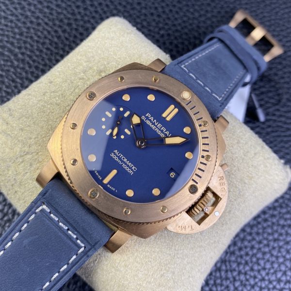 VS Factory Panerai Submersible Bronzo “Blu Abisso” 42mm PAM01074 1:1 Super Clone – DDP.900 Movement