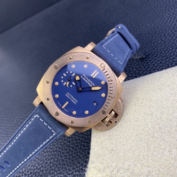VS Factory Panerai Submersible Bronzo “Blu Abisso” 42mm PAM01074 1:1 Super Clone – DDP.900 Movement