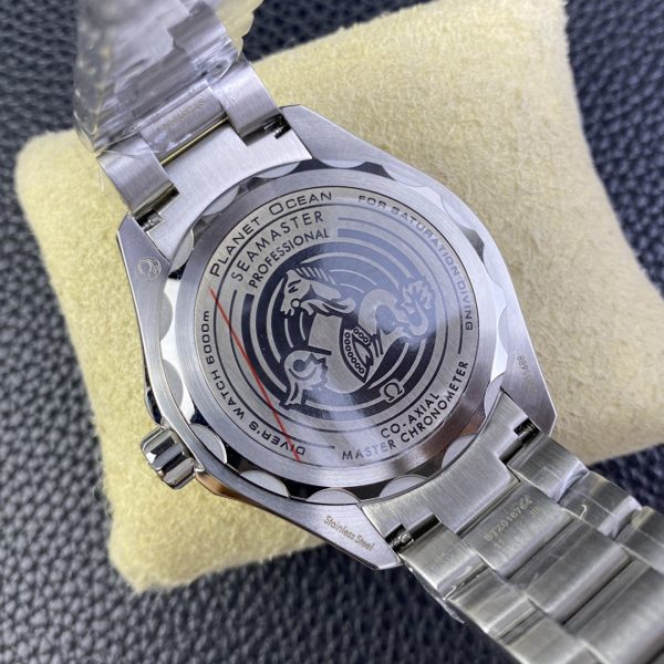 VS Factory Omega Seamaster Ultra Deep 45.5mm Orange Bezel Grey Dial (215.30.46.21.06.001) 1:1 Super Clone – DD8912 Movement