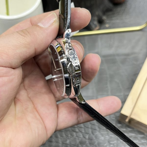VS Factory Panerai Luminor Due 42mm Grey Dial Black Leather Strap Smooth Bezel(PAM01250)1:1 Super Clone – DDP.900 Movement