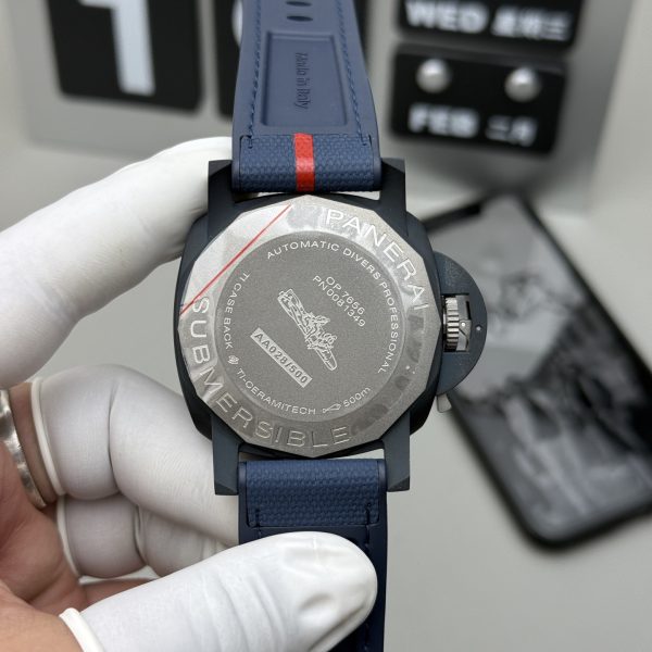 VS Factory Panerai Submersible QuarantaQuattro Luna Rossa Ti-Ceramitech 44mm PAM01543 1:1 Super Clone – DDP.900 Movement