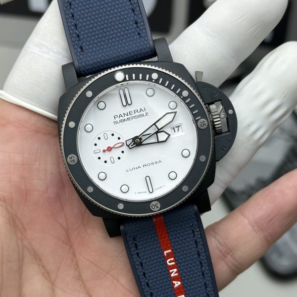 VS Factory Panerai Submersible QuarantaQuattro Luna Rossa Ti-Ceramitech 44mm PAM01543 1:1 Super Clone – DDP.900 Movement