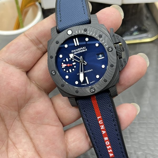 VS Factory Panerai Submersible Luna Rossa Carbotech 42mm PAM01563 1:1 Super Clone – DDP.900 Movement