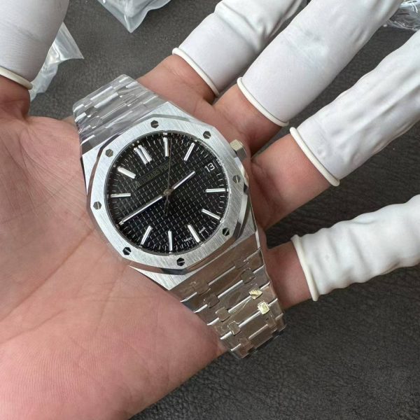VS Factory Audemars Piguet Royal Oak 41mm Black Dial (15510ST) 1:1 Super Clone – DD4302 Movement