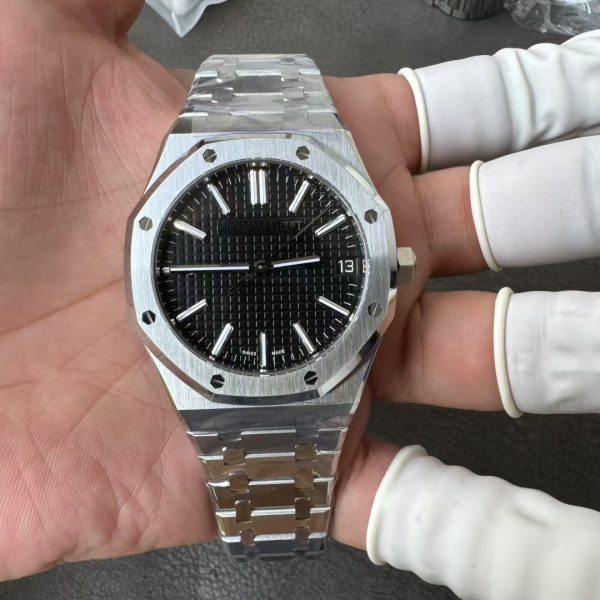 VS Factory Audemars Piguet Royal Oak 41mm Black Dial (15510ST) 1:1 Super Clone – DD4302 Movement