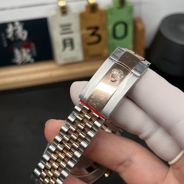 VS Factory (VSF) Rolex Datejust 41 126331 “Chocolate Dial” Two-Tone Everose Gold 1:1 Super Clone – DD3235 Movement