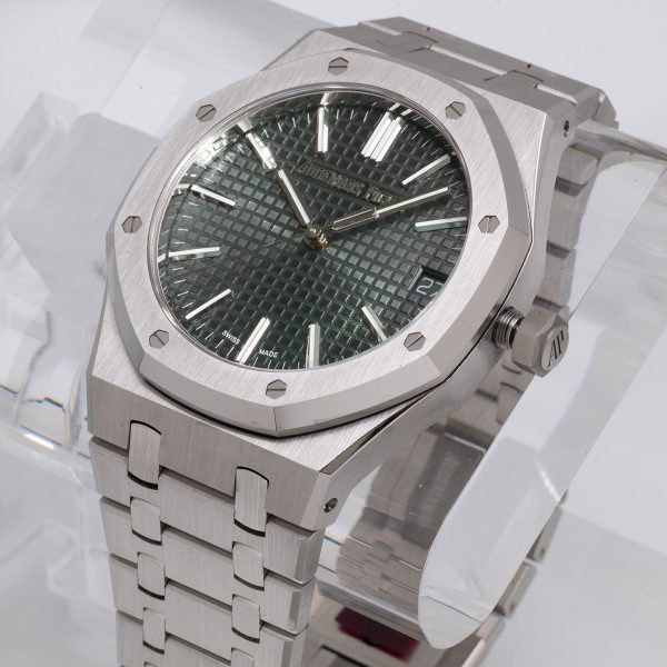 VS Factory Audemars Piguet Royal Oak 41mm Khaki Green Dial (15510ST) 1:1 Super Clone – DD4302 Movement