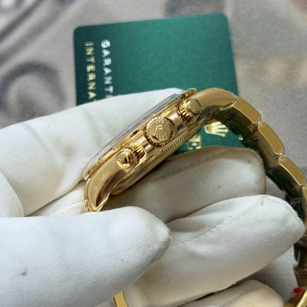 VS Factory Rolex Cosmograph Daytona 40mm Green Dial Yellow Gold(126508) 1:1 Super Clone – DD4131 Movement