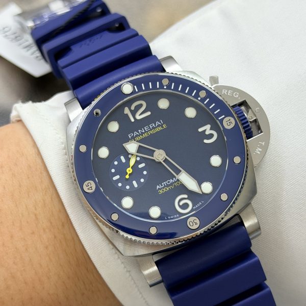 VS Factory Panerai Submersible 44mm Blue Ceramic (PAM01676) 1:1 Super Clone – Dandong Movement