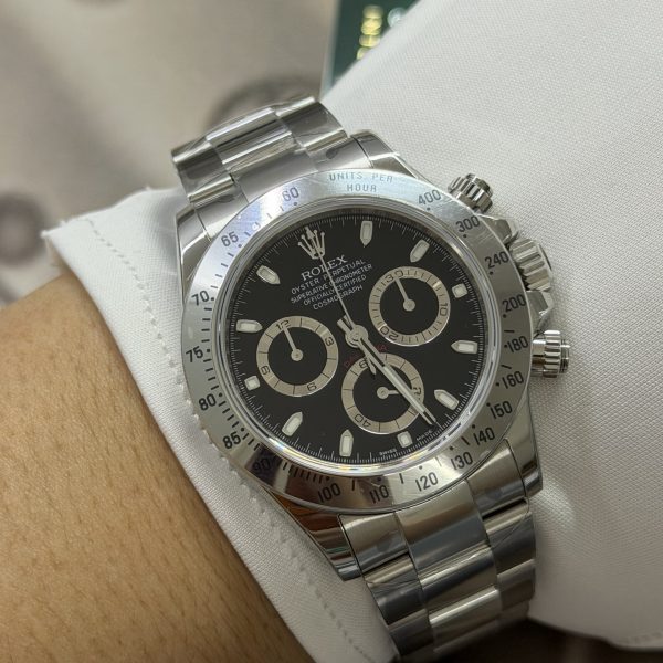 VS Factory Rolex Cosmograph Daytona 40mm Black Dial (116520) 1:1 Super Clone – DD4130 Movement