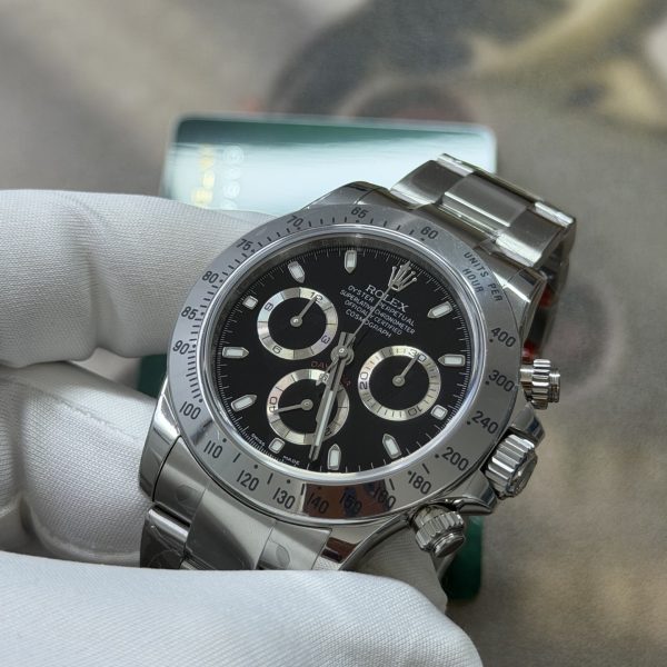 VS Factory Rolex Cosmograph Daytona 40mm Black Dial (116520) 1:1 Super Clone – DD4130 Movement