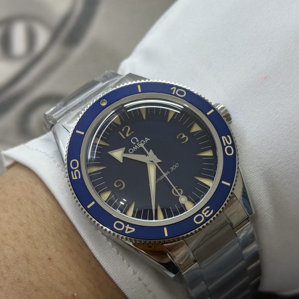 VS Factory OMEGA Seamaster 300 41mm Heritage Blue Dial (234.30.41.21.03.001) 1:1 Super Clone – DD8912 Movement