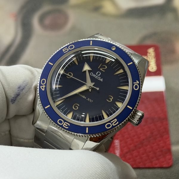 VS Factory OMEGA Seamaster 300 41mm Heritage Blue Dial (234.30.41.21.03.001) 1:1 Super Clone – DD8912 Movement