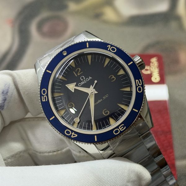 VS Factory OMEGA Seamaster 300 41mm Heritage Blue Dial (234.30.41.21.03.001) 1:1 Super Clone – DD8912 Movement