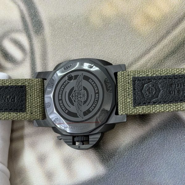 VS Factory Panerai Submersible Marina Militare Carbotech 44mm Green Gradient Dial (PAM01698) 1:1 Super Clone – DDP.900 Movement