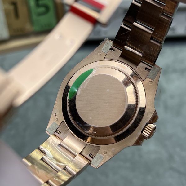 VS Factory Rolex GMT-Master II 40mm “Root Beer” Full Rose Gold (126715CHNR) 1:1 Super Clone – DD3285 Movement