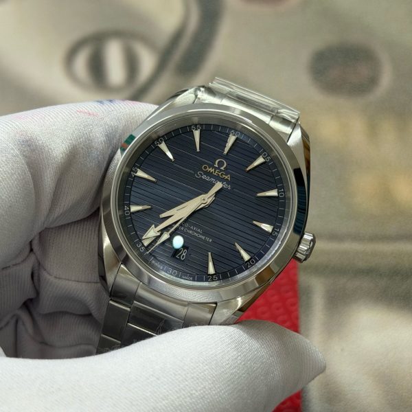 VS Factory OMEGA Seamaster Aqua Terra 150M 38mm Blue Teak Dial (220.10.38.20.03.001) 1:1 Super Clone – DD8800 Movement