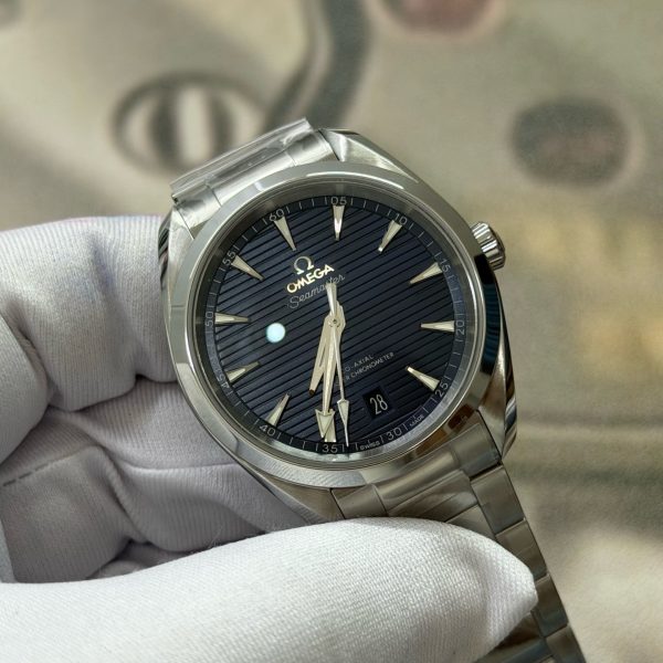VS Factory OMEGA Seamaster Aqua Terra 150M 38mm Blue Teak Dial (220.10.38.20.03.001) 1:1 Super Clone – DD8800 Movement