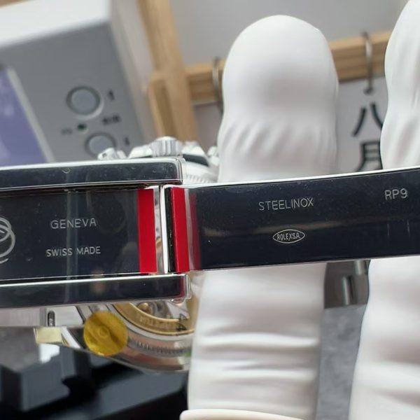 VS Factory Rolex Cosmograph Daytona 40mm “Panda” White Dial Exhibition Caseback (126502LN) 1:1 Super Clone – DD4131 Movement