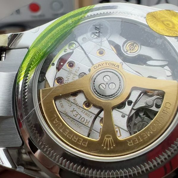 VS Factory Rolex Cosmograph Daytona 40mm “Panda” White Dial Exhibition Caseback (126502LN) 1:1 Super Clone – DD4131 Movement