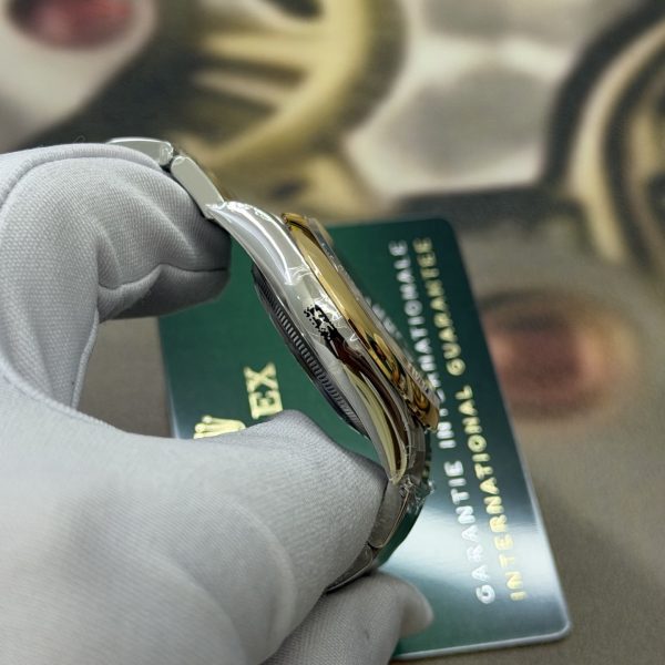 VS Factory Rolex Oyster Perpetual 36 Gradient Green Dial “100 Years” Edition (136003) 1:1 Super Clone – DD3230 Movement